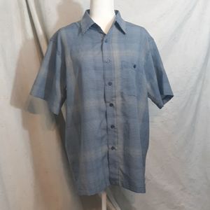 Haggar Clothing Co blue button up *SUMMER DEAL*